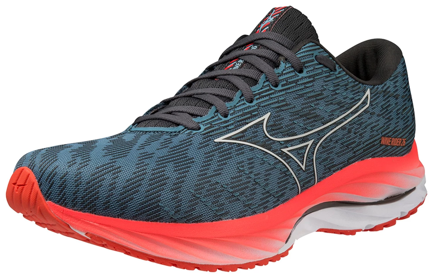 Mizuno Men's Wave Rider 26 (5B0A - Provincial Blue/Nimbus Cloud) 4 Mizuno Men's Wave Rider 26 (5B0A - Provincial Blue/Nimbus Cloud) - Image 4