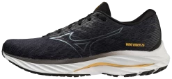 Mizuno Men's Wave Rider 26 (9ZMG - Odyssey Grey/Metallic Grey)