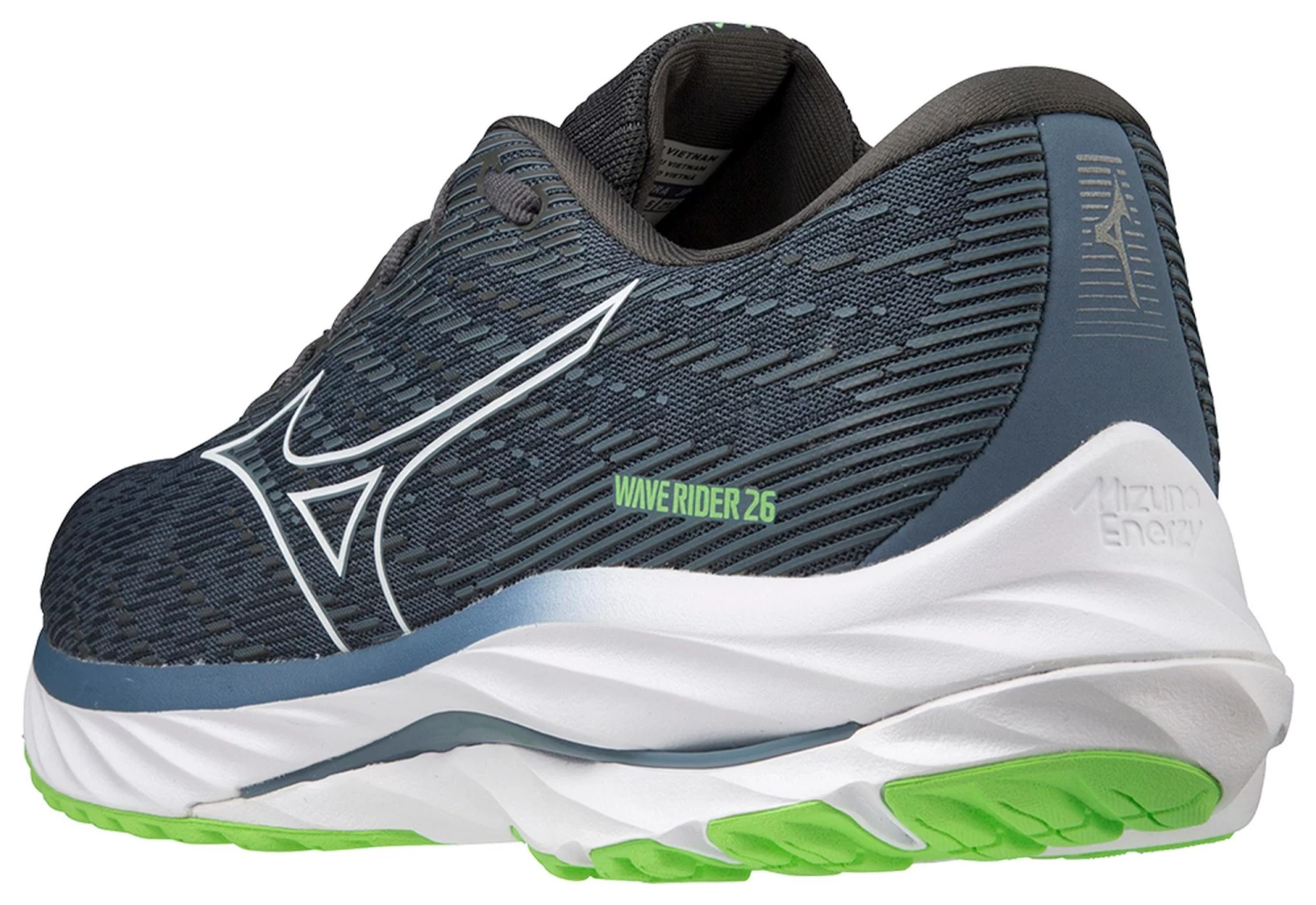 Mizuno Men's Wave Rider 26 (CL00 - China Blue/White) 5 Mizuno Men's Wave Rider 26 (CL00 - China Blue/White) - Image 5