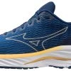 Mizuno Men's Wave Rider 26 SSW (SKVG - Snorkel Blue/Vaporous Grey)
