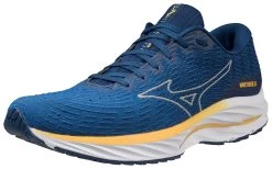 Mizuno Men's Wave Rider 26 SSW (SKVG - Snorkel Blue/Vaporous Grey) -Mizuno Store 411374 SKVG 07