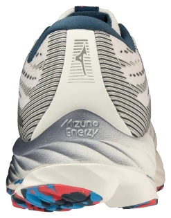 Mizuno Women's Wave Rider 26 (0D73 - Snow White/Silver) -Mizuno Store 411377.0D73 05