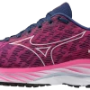 Mizuno Women's Wave Rider 26 (6WHG - Festival Fuchsia/Halogen Blue)