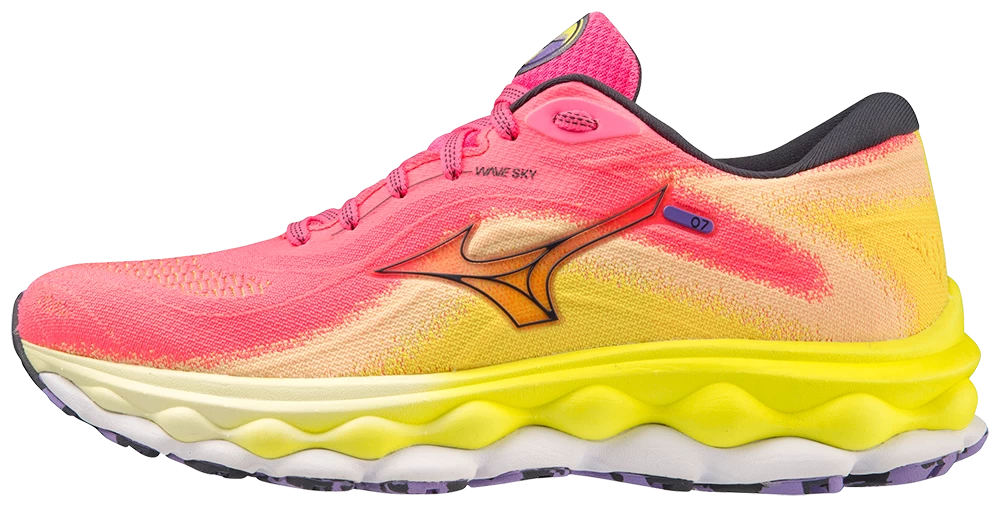 Mizuno Women's Wave Sky 7 Running Shoe 12 Mizuno Women's Wave Sky 7 Running Shoe - Image 12