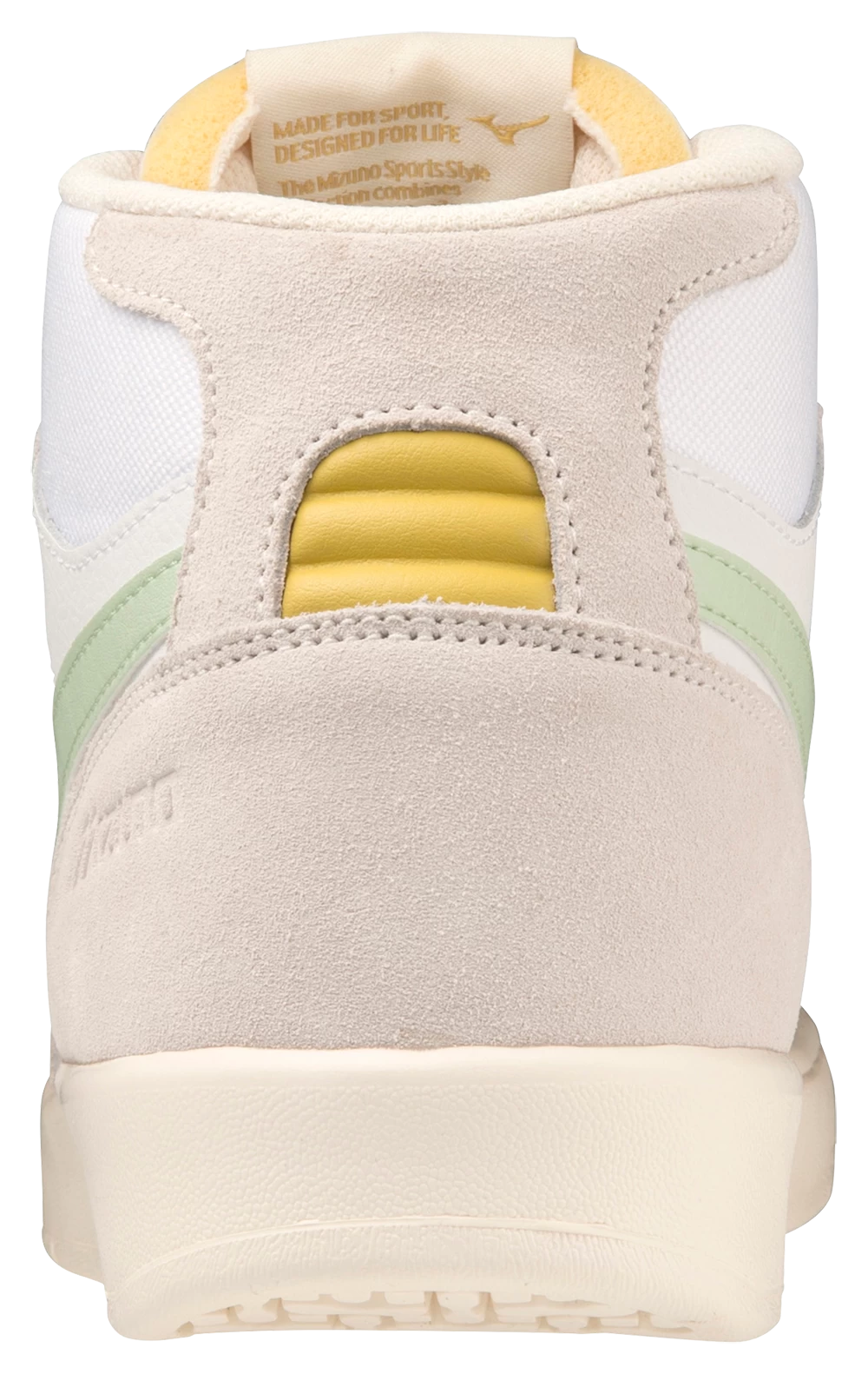 Mizuno City Wind Mid, White/Smoke Green 5 Mizuno City Wind Mid, White/Smoke Green - Image 5