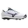 Women's Mizuno Sweep 5 Low Metal Softball Cleats