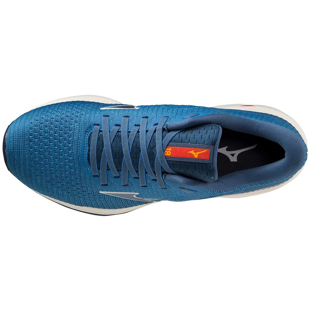 Mizuno Men's Wave Inspire 18 Waveknit (FCFC - Faience) 3 Mizuno Men's Wave Inspire 18 Waveknit (FCFC - Faience) - Image 3