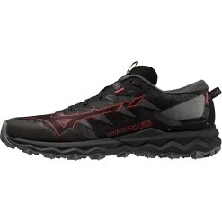 Mizuno Wave Daichi 7 GTX Trail Running Shoes Men - Black / Bittersweet / Iron Gate