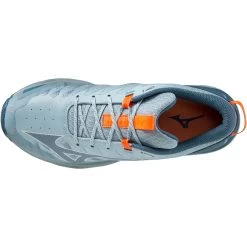 Mizuno Wave Daichi 7 Trail Running Shoes Men - Forget-Me-Not / Provincial Blue / Light Orange -Mizuno Store mizuno wave daichi 7 trail running shoes forget me not provincial blue light orange 4 1399038