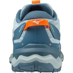 Mizuno Wave Daichi 7 Trail Running Shoes Men - Forget-Me-Not / Provincial Blue / Light Orange -Mizuno Store mizuno wave daichi 7 trail running shoes forget me not provincial blue light orange 5 1399040