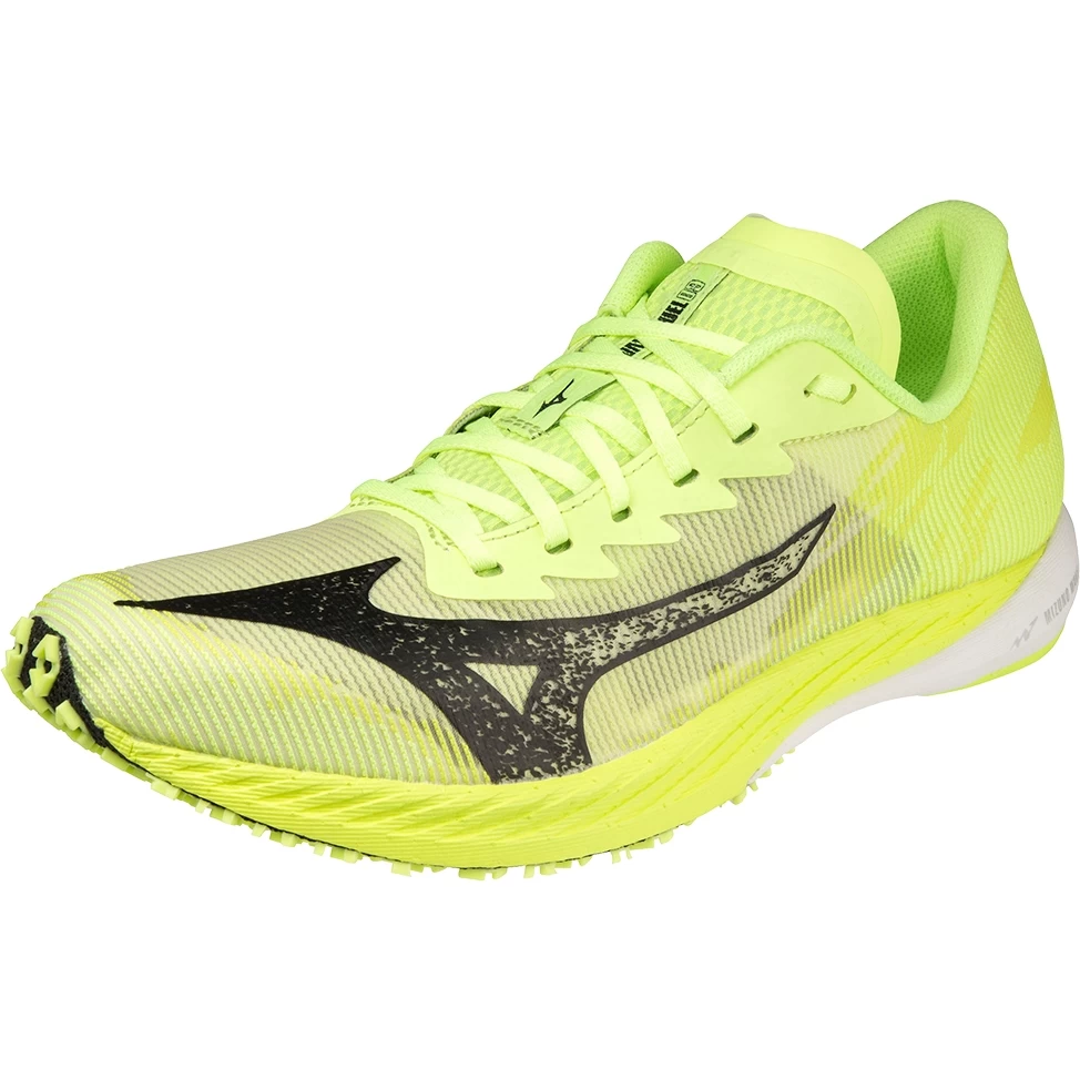Mizuno Wave Duel 3 Running Shoes Men - Black / Neo Lime / White 1 Mizuno Wave Duel 3 Running Shoes Men - Black / Neo Lime / White