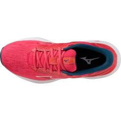 Mizuno Wave Equate 7 Running Shoes Women - Paradise Pink / White / Ink Blue -Mizuno Store mizuno wave equate 7 womens running shoes paradise pink white ink blue 3 1399050