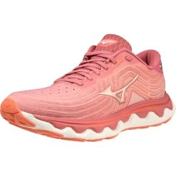 Mizuno Wave Horizon 6 Running Shoes Women - Garnet Rose / Rose Copper / Persimmon