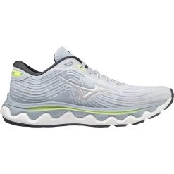 Mizuno Wave Horizon 6 Running Shoes Women - Heather / White / Neo Lime -Mizuno Store mizuno wave horizon 6 womens running shoes heather white neo lime 3 1236061