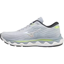 Mizuno Wave Horizon 6 Running Shoes Women - Heather / White / Neo Lime -Mizuno Store mizuno wave horizon 6 womens running shoes heather white neo lime 4 1236062