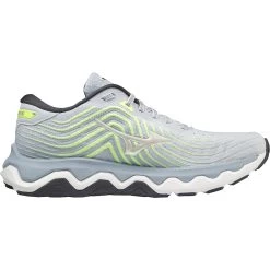 Mizuno Wave Horizon 6 Running Shoes Women - Heather / White / Neo Lime -Mizuno Store mizuno wave horizon 6 womens running shoes heather white neo lime 5 1236063