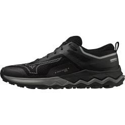 Mizuno Wave Ibuki 4 GTX Trail Running Shoe Men - Black / Metallic Gray / Dark Shadow