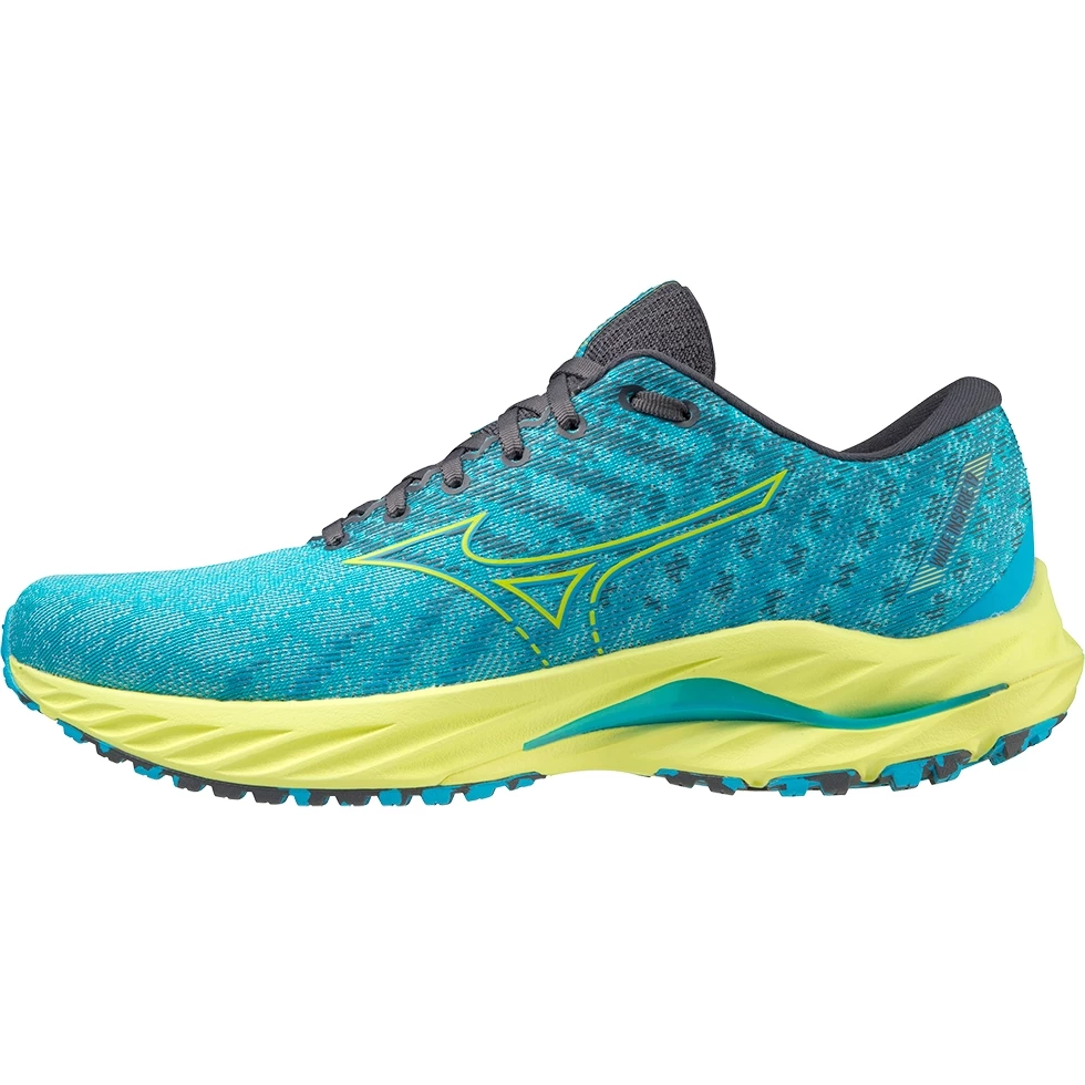 Mizuno Wave Inspire 19 Running Shoes Men - Jet Blue / Bolt 2 / Luminous 5 Mizuno Wave Inspire 19 Running Shoes Men - Jet Blue / Bolt 2 / Luminous - Image 5