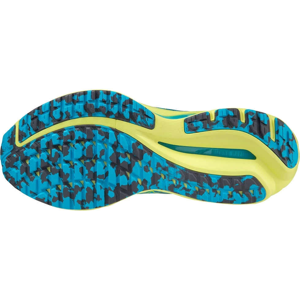 Mizuno Wave Inspire 19 Running Shoes Men - Jet Blue / Bolt 2 / Luminous 8 Mizuno Wave Inspire 19 Running Shoes Men - Jet Blue / Bolt 2 / Luminous - Image 8