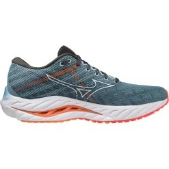Mizuno Wave Inspire 19 Running Shoes Men - Provincial Blue / White / Light Orange 11 Mizuno Wave Inspire 19 Running Shoes Men - Provincial Blue / White / Light Orange -Mizuno Store mizuno wave inspire 19 running shoes provincial blue white light orange 3 1399122