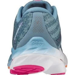 Mizuno Wave Inspire 19 Running Shoes Women - Provincial Blue / White / Magnificent Magenta -Mizuno Store mizuno wave inspire 19 womens running shoes provincial blue white magnificent magenta 8 1399092