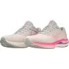 Mizuno Wave Inspire 19 Running Shoes Women - Snow White / Sakura Glow / Purple Punch