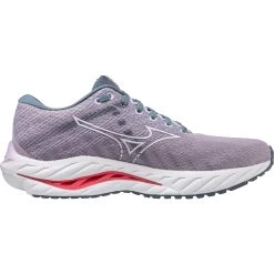 Mizuno Wave Inspire 19 Running Shoes Women - Wisteria / White / Sun Kissed Coral -Mizuno Store mizuno wave inspire 19 womens running shoes wisteria white sun kissed coral 3 1399105