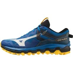 Mizuno Wave Mujin 9 Trail Running Shoes Men - Snorkel Blue / Blue Opal / Solar Power