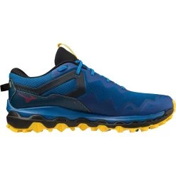 Mizuno Wave Mujin 9 Trail Running Shoes Men - Snorkel Blue / Blue Opal / Solar Power -Mizuno Store mizuno wave mujin 9 trail running shoes snorkel blue blue opal solar power 3 1503766