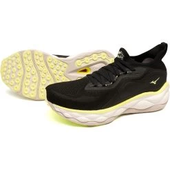 Mizuno Wave Neo Ultra Running Shoes Men - Undyed Black / Luminous