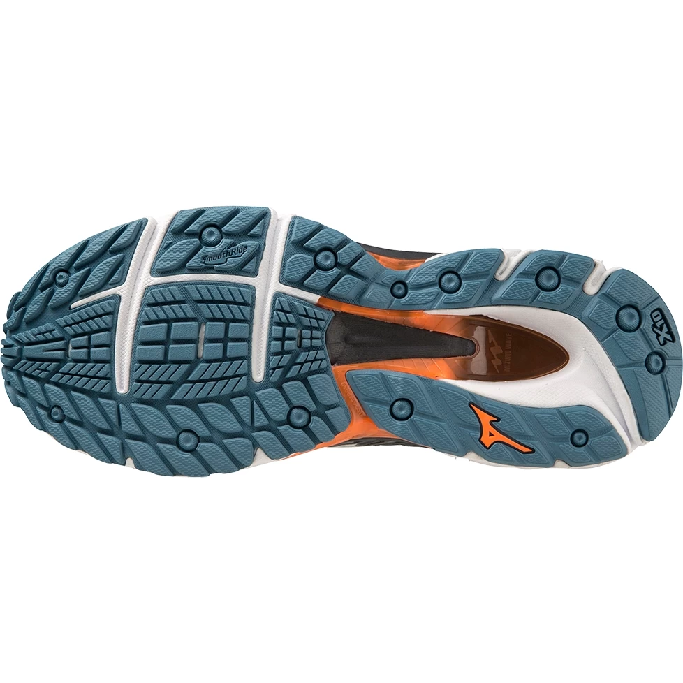 Mizuno Wave Paradox 5 Running Shoes Men - Black Oyster / Nimbus Cloud / Light Orange 6 Mizuno Wave Paradox 5 Running Shoes Men - Black Oyster / Nimbus Cloud / Light Orange - Image 6