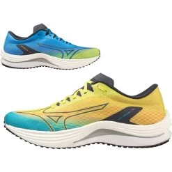 Mizuno Wave Rebellion Flash Running Shoes Men - Bolt 2 / Ombre Blue / Jet Blue -Mizuno Store mizuno wave rebellion flash running shoes bolt 2 ombre blue jet blue 1 1503781
