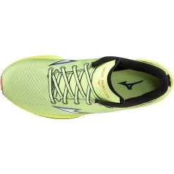 Mizuno Wave Rebellion Running Shoes Men - Neo Lime / White / Neon Flame -Mizuno Store mizuno wave rebellion running shoes neo lime white neon flame 4 1115657