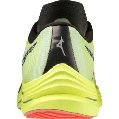 Mizuno Wave Rebellion Running Shoes Men - Neo Lime / White / Neon Flame -Mizuno Store mizuno wave rebellion running shoes neo lime white neon flame 5 1115658
