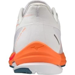 Mizuno Wave Rebellion Sonic Running Shoes Men - White / Light Orange / Blue Ashes -Mizuno Store mizuno wave rebellion sonic running shoes white light orange blue ashes 5 1399273