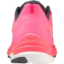 Mizuno Wave Rebellion Sonic Running Shoes Women - High-Vis Pink / Purple Punch / Ombre Blue -Mizuno Store mizuno wave rebellion sonic womens running shoes high vis pink purple punch ombre blue 7 1503824