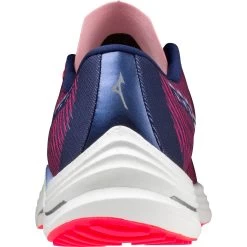 Mizuno Wave Rebellion Running Shoes Women - Diva Pink / Indigo White / Paradise Green -Mizuno Store mizuno wave rebellion womens running shoes diva pink indigo white paradise green 5 1003344