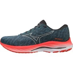 Mizuno Wave Rider 26 Running Shoes Men - Provincial Blue / Nimbus Cloud / Soleil