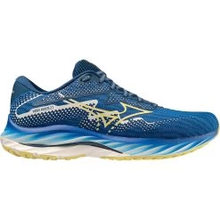Mizuno Wave Rider 27 Amsterdam Running Shoes Men - Lapis Blue / Gluten Yellow / Poseidon 15 Mizuno Wave Rider 27 Amsterdam Running Shoes Men - Lapis Blue / Gluten Yellow / Poseidon -Mizuno Store mizuno wave rider 27 amsterdam running shoes lapis blue 459c poseidon 6 1503955