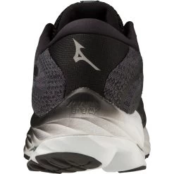 Mizuno Wave Rider 27 Wide Running Shoes Men - Ebony / Illusion Blue / Black -Mizuno Store mizuno wave rider 27 running shoes ebony illusion blue black 10 1503968 1