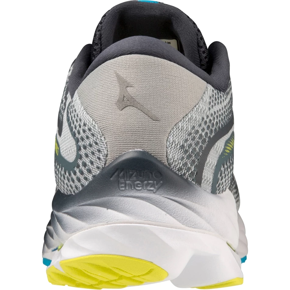 Mizuno Wave Rider 27 Running Shoes Men - Pearl Blue / White / Bolt 2 10 Mizuno Wave Rider 27 Running Shoes Men - Pearl Blue / White / Bolt 2 - Image 10