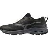 Mizuno Wave Rider GTX Trail Running Shoes Men - Black / Ombre Blue / Glacial Ridge