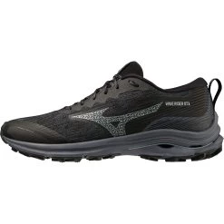 Mizuno Wave Rider GTX Trail Running Shoes Men - Black / Ombre Blue / Glacial Ridge