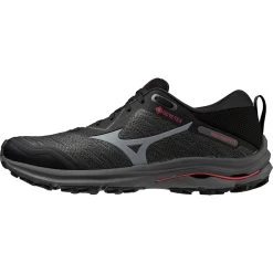 Mizuno Wave Rider GTX Trail Running Shoes Men J1GC2179 - Iron Gate / Oyster Mushroom / Bittersweet
