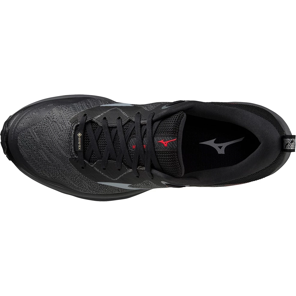 Mizuno Wave Rider GTX Trail Running Shoes Men J1GC2179 - Iron Gate / Oyster Mushroom / Bittersweet 4 Mizuno Wave Rider GTX Trail Running Shoes Men J1GC2179 - Iron Gate / Oyster Mushroom / Bittersweet - Image 4