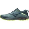 Mizuno Wave Rider GTX Trail Running Shoes Men J1GC2179 - Orion Blue / Orion Blue / Neo Lime