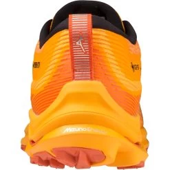 Mizuno Wave Rider GTX Trail Running Shoes Men - Zinnia / Tigerlily / Black -Mizuno Store mizuno wave rider gtx trail running shoes zinnia tigerlily black 5 1503851