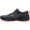 Mizuno Wave Rider TT Running Shoes Men - Blue Ashes / Soleil / Black Oyster