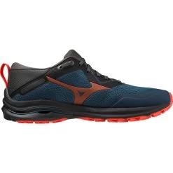 Mizuno Wave Rider TT Running Shoes Men - Blue Ashes / Soleil / Black Oyster -Mizuno Store mizuno wave rider tt running shoes blue ashes soleil black oyster 3 1399319