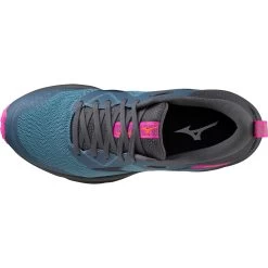 Mizuno Wave Rider TT Running Shoes Women - Provincial Blue / Iron Gate / Magnificent Magenta -Mizuno Store mizuno wave rider tt womens running shoes provincial blue iron gate magnificent magenta 4 1399312